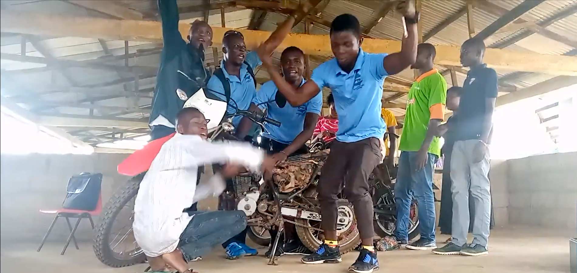 SLOIC in Mattru also has a mechanic program, filling a real need