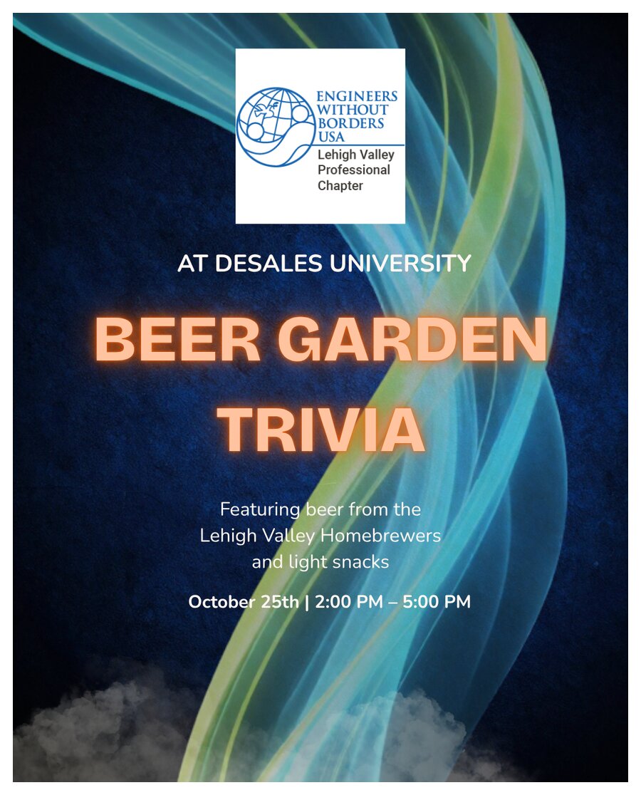 Beer Garden Trivia flyer